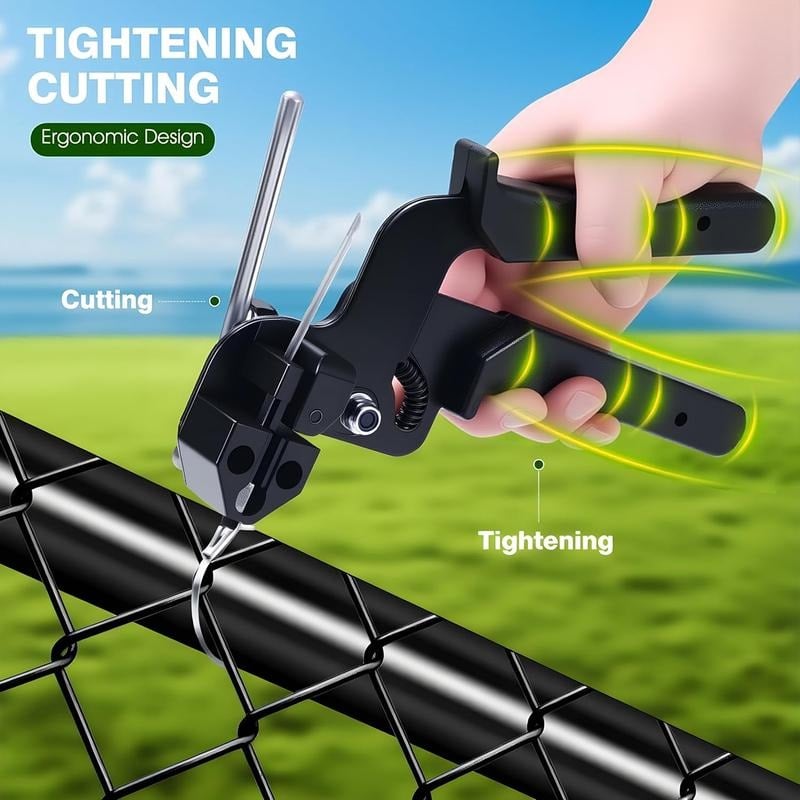 🔥Stainless Steel Cable Tie Gun with Metal Zip Ties (Buy 1 Get 1 Free)
