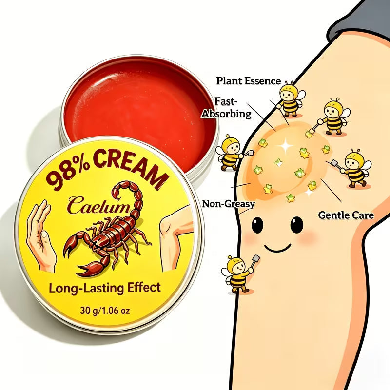 98% Strong Herbal Scorpion Cream (Buy 1 Get 1 Free)